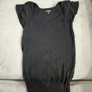 Express Black Women's Top
